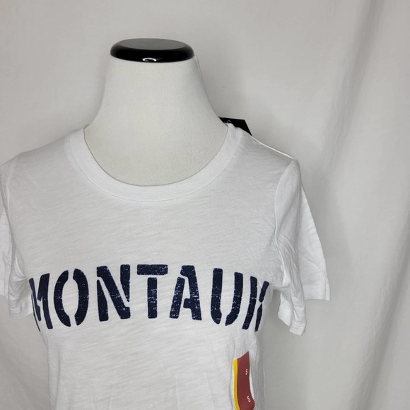 Grayson Threads Montauk Short Sleeve Graphic T-Shirt, White NWT $13 Size Medium - Picture 3 of 6